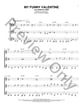 My Funny Valentine Guitar and Fretted sheet music cover